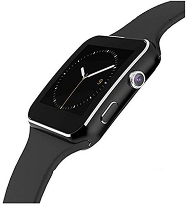 

True Store ™ X6 Bluetooth Smart Watch Compatible With Android and IOS Devices Smartwatch(Black Strap Free Size)