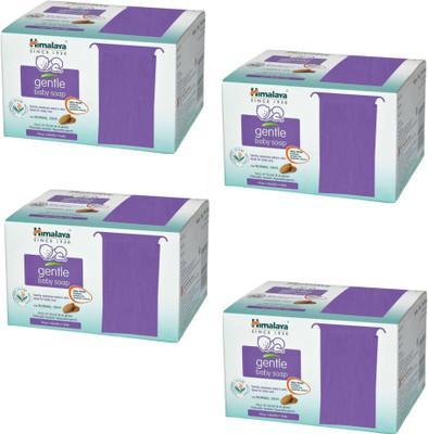 

Himalaya Gentle Babay Soap Value Pack 75 Gms (Pack of 4 - 12 Soaps)(75 g, Pack of 4)