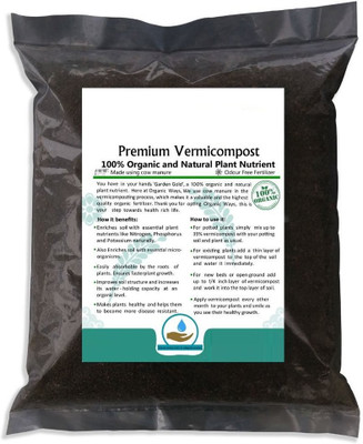 

VibeX ™Organic Lab Certified Environmentally Safe, Non-Toxic top producing fertilizer Natural Vermicompost, ™Organic Lab Certified Environmentally Safe, Non-Toxic top producing fertilizer Natural Vermicompost, Soil Manure(1 kg Powder)
