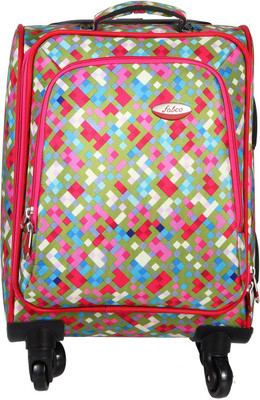 

FBI-Fabco Brezza Printred P16 Cabin Luggage -  inch(Pink