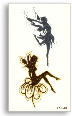 

Savii Golden And Silver Hand Wrist Heena Dancing Angles Fairy(Golden And Silver Hand Wrist Heena Dancing Angles Fairy)