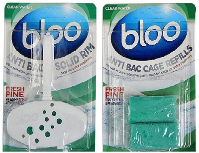 

Bloo Toilet Block Pines Block Toilet Cleaner(115 g, Pack of 2)