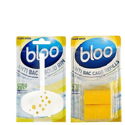 

Bloo Toilet Block Citrus Block Toilet Cleaner(115 g, Pack of 2)