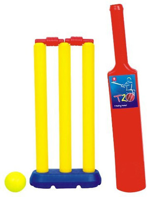 

Grab Offers Cricket Set Toy 3 Wicket Cricket Set development toys For Kids Cricket