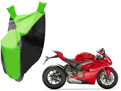 AUTO PEARL Two Wheeler Cover for Ducati(VMAX, Green, Blue)