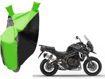 AUTO PEARL Two Wheeler Cover for Triumph(Trigger, Green, Blue)