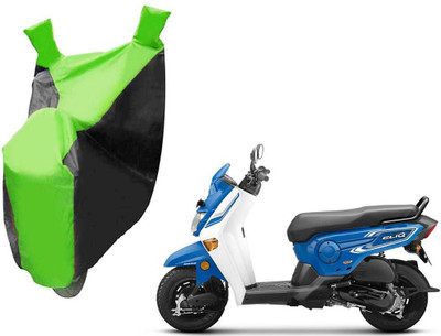 AUTO PEARL Two Wheeler Cover for Honda(CB, Green, Blue)