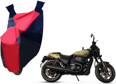 AUTO PEARL Two Wheeler Cover for Harley Davidson(Diavel, Red, Blue)