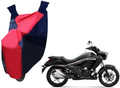 AUTO PEARL Two Wheeler Cover for Suzuki(GSX, Red, Blue)