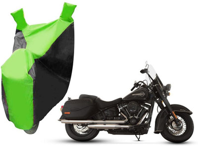 AUTO PEARL Two Wheeler Cover for Harley Davidson(Diavel, Green, Blue)