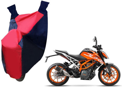AUTO PEARL Two Wheeler Cover for KTM(Duke 200, Red, Blue)