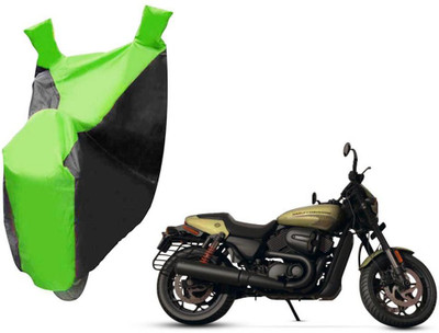 AUTO PEARL Two Wheeler Cover for Harley Davidson(Diavel, Green, Blue)