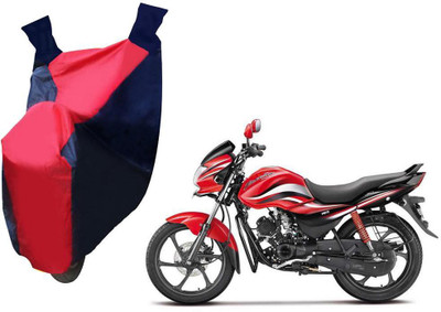 AUTO PEARL Two Wheeler Cover for Hero(HF Deluxe, Red, Blue)