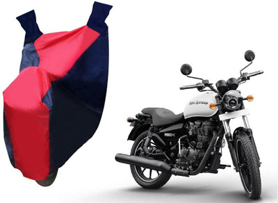 AUTO PEARL Two Wheeler Cover for Royal Enfield(Classic Chrome, Red, Blue)
