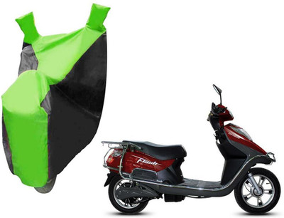 AUTO PEARL Two Wheeler Cover for Hero(Electric, Green, Blue)