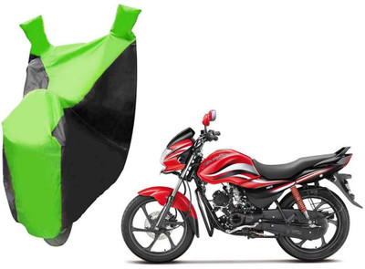 AUTO PEARL Two Wheeler Cover for Hero(Passion Pro, Green, Blue)