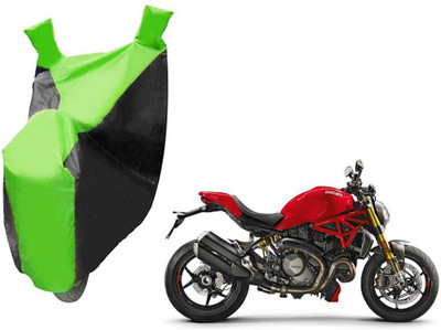 AUTO PEARL Two Wheeler Cover for Ducati(Monster 795, Green, Blue)