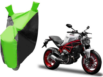 AUTO PEARL Two Wheeler Cover for Ducati(Monster 796 S2R, Green, Blue)