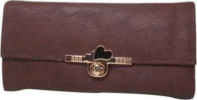 

Saugat Traders Casual, Formal, Party Brown Clutch
