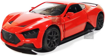 

Jack Royal Red model closed top pullback car(1:32 scale)(red)