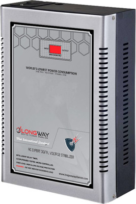 

LONGWAY 1504 AC Digital Voltage Stabilizer 4 KVA/ 150 - 280 Volts(Gray)