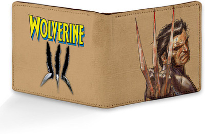 

Azaadcollection Men Multicolor Canvas Wallet(6 Card Slots), Brown