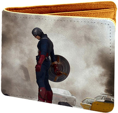 

IDEOL Men Multicolor Canvas Wallet(5 Card Slots), Multi color
