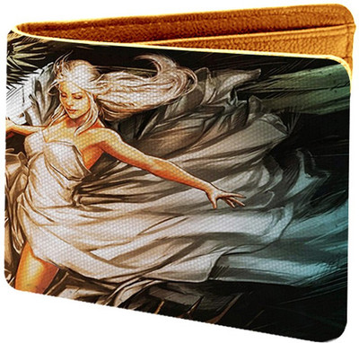 

IDEOL Men Multicolor Canvas Wallet(5 Card Slots), Multi color