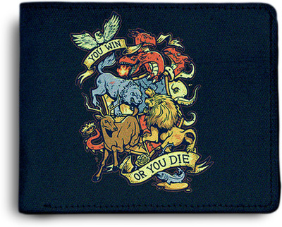 

WFCR Men Black Canvas Money Clip(6 Card Slots), Multicolor