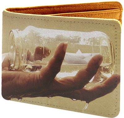 

REHBAR Men Multicolor Canvas Wallet(5 Card Slots), Multicolor-3852
