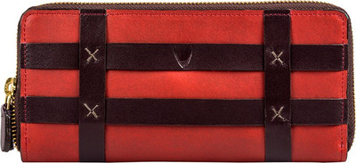 

Hidesign Women Red Genuine Leather Wallet(2 Card Slots)