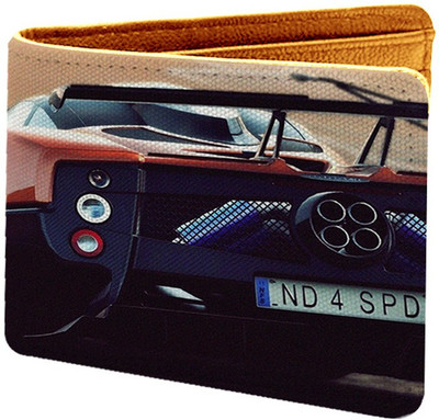 

IDEOL Men Multicolor Canvas Wallet(5 Card Slots), Multi color