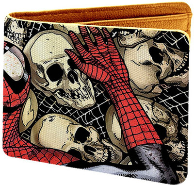 

IDEOL Men Multicolor Canvas Wallet(5 Card Slots), Multi color