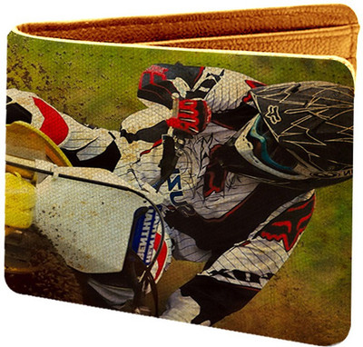 

IDEOL Men Multicolor Canvas Wallet(5 Card Slots), Multi color