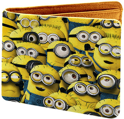

IDEOL Men Multicolor Canvas Wallet(5 Card Slots), Multi color