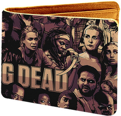 

IDEOL Men Multicolor Canvas Wallet(5 Card Slots), Multi color