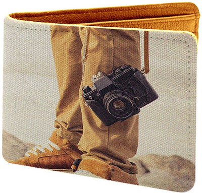 

IDEOL Men Multicolor Canvas Wallet(5 Card Slots), Multi color