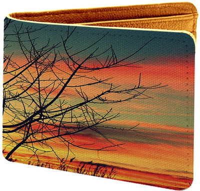 

IDEOL Men Multicolor Canvas Wallet(5 Card Slots), Multi color