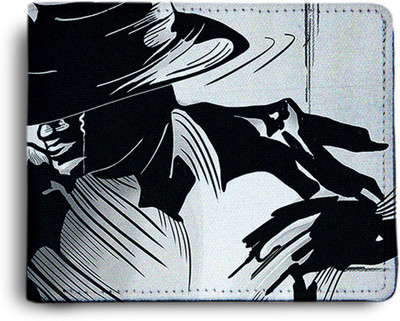 

WFCR Men Black Canvas Money Clip(6 Card Slots), Multicolor