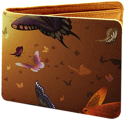 

IDEOL Men Multicolor Canvas Wallet(5 Card Slots), Multi color