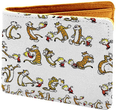 

IDEOL Men Multicolor Canvas Wallet(5 Card Slots), Multi color