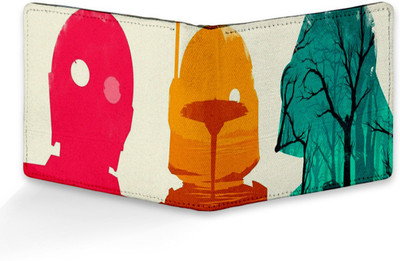 

Azaadcollection Men Multicolor Canvas Wallet(6 Card Slots), Brown