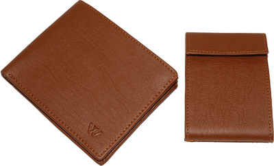 

Wildland Men Tan Artificial Leather Wallet(10 Card Slots)