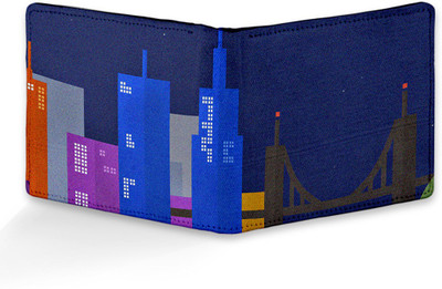 

Azaadcollection Men Multicolor Canvas Wallet(6 Card Slots), Brown