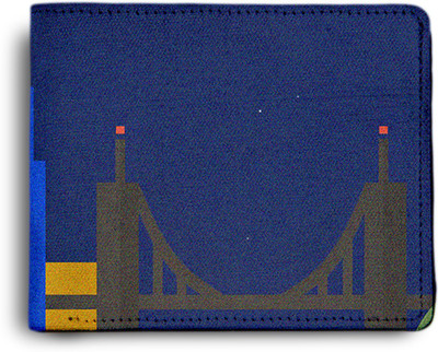 

WFCR Men Black Canvas Money Clip(6 Card Slots), Multicolor