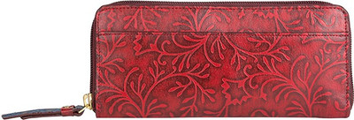 

Holii Women Casual Red Genuine Leather Wallet(1 Card Slot)