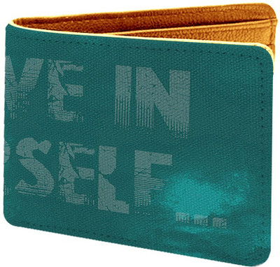 

IDEOL Men Multicolor Canvas Wallet(5 Card Slots), Multi color