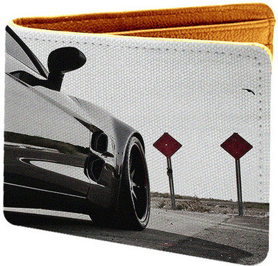 

IDEOL Men Multicolor Canvas Wallet(5 Card Slots), Multi color