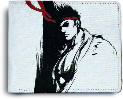 

Azaadcollection Men Black Canvas Wallet(6 Card Slots), Multicolor