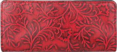 

Holii Women Red Genuine Leather Wallet(1 Card Slot)